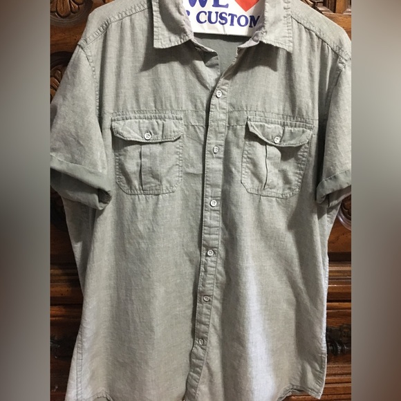 Mens grey  -p d & c - Shirt - Picture 11 of 13